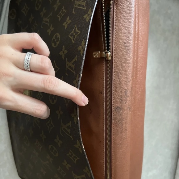Louis Vuitton Porte Documents Briefcase Authentic Vintage - Picture 8 of 16